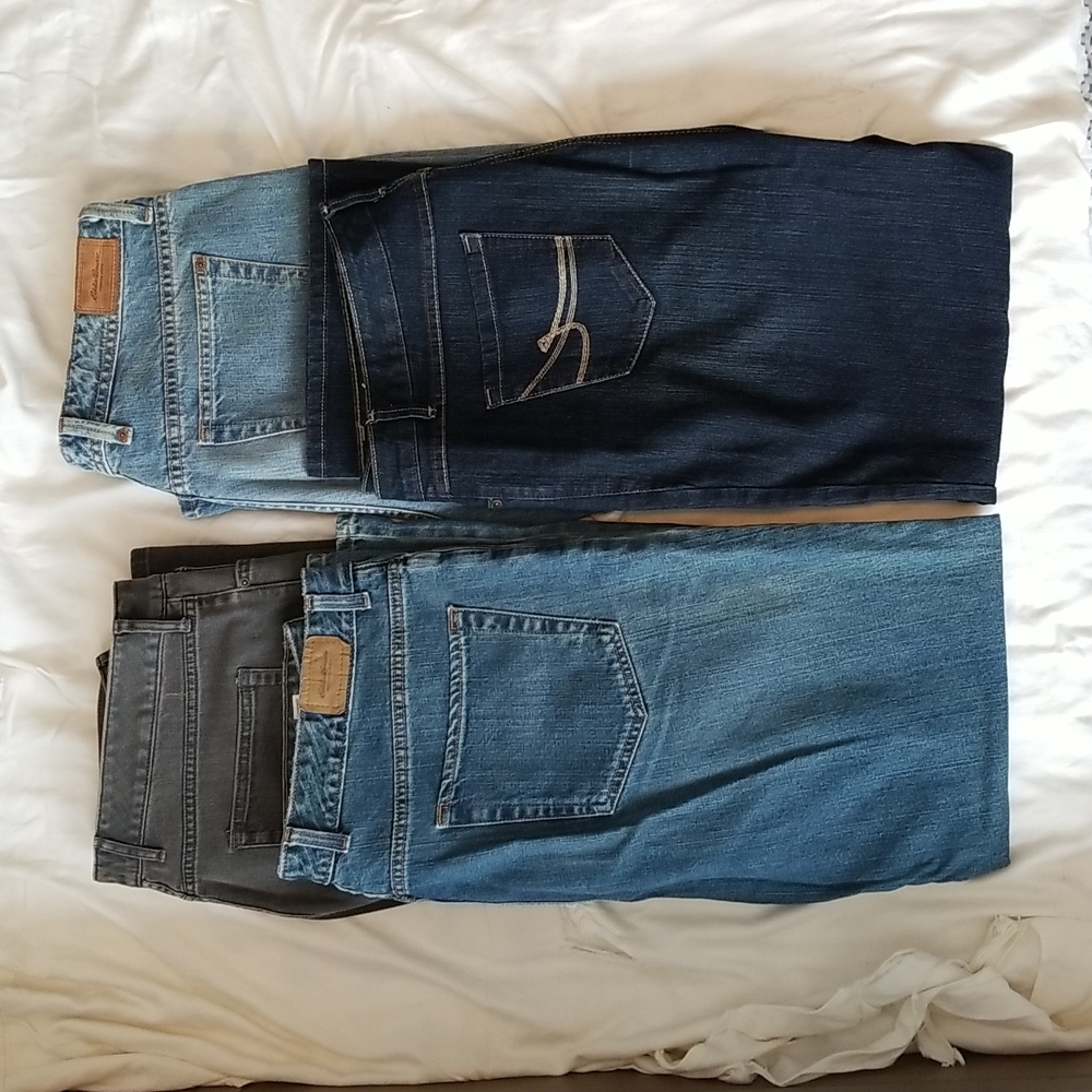 Ladies Eddie Bauer (3) Nine West (1) Jeans